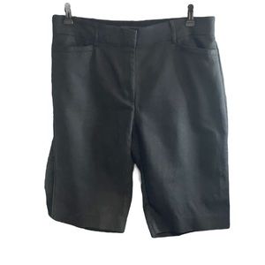 Counterparts Black Shorts Womens Size 12 Bermuda Shorts Dress Shorts Casual